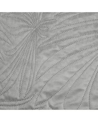 Narzuta velvet 220x240 Luiz 4 srebrna