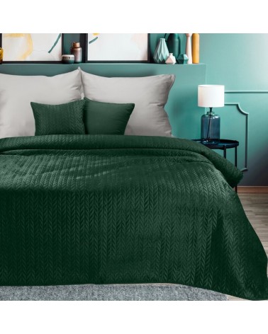 Narzuta velvet 200x220 Luiz 4 zielona
