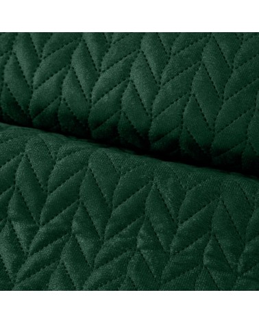 Narzuta velvet 200x220 Luiz 4 zielona