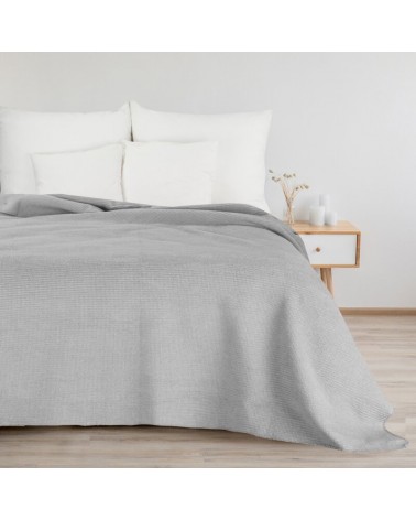 Koc bawełna 150x200 Amber srebrny