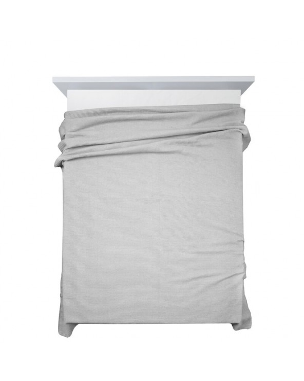 Koc bawełna 150x200 Amber srebrny