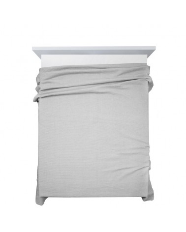 Koc bawełna 150x200 Amber srebrny