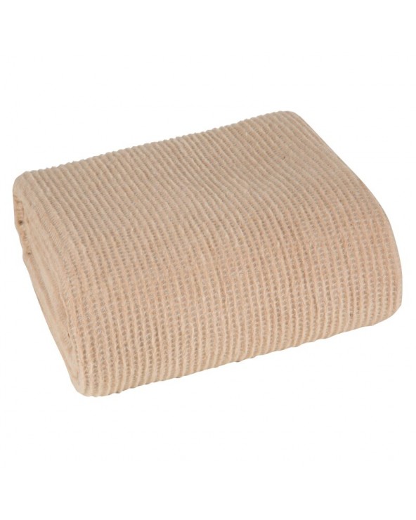 Koc bawełna 200x220 Amber beżowy 