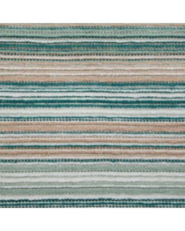 Koc bawełna 150x200 Amber 1 miętowy/beżowy