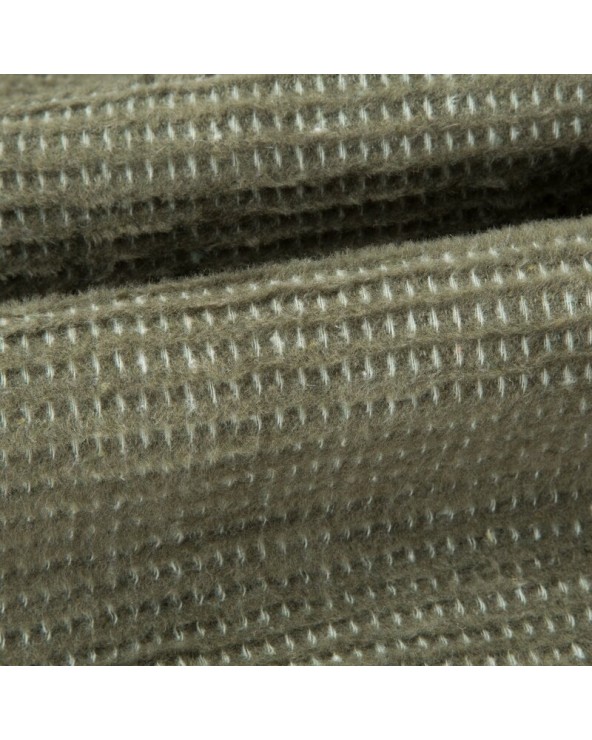 Koc bawełna 150x200 Amber oliwkowy