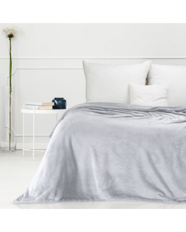 Koc pluszowy 150x200 Cindy 5 srebrny