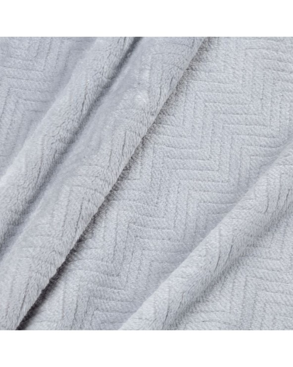 Koc pluszowy 150x200 Cindy 5 srebrny