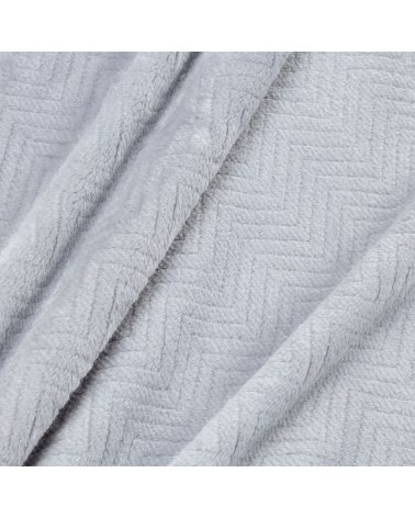 Koc pluszowy 150x200 Cindy 5 srebrny