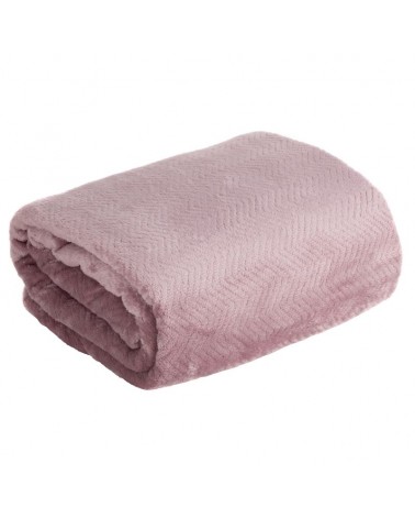 Koc pluszowy 200x220 Cindy 5 wrzosowy