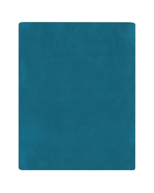 Koc pluszowy 150x200 Ricky 1 turkusowy