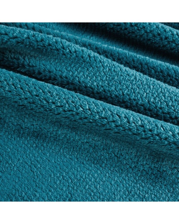 Koc pluszowy 150x200 Ricky 1 turkusowy