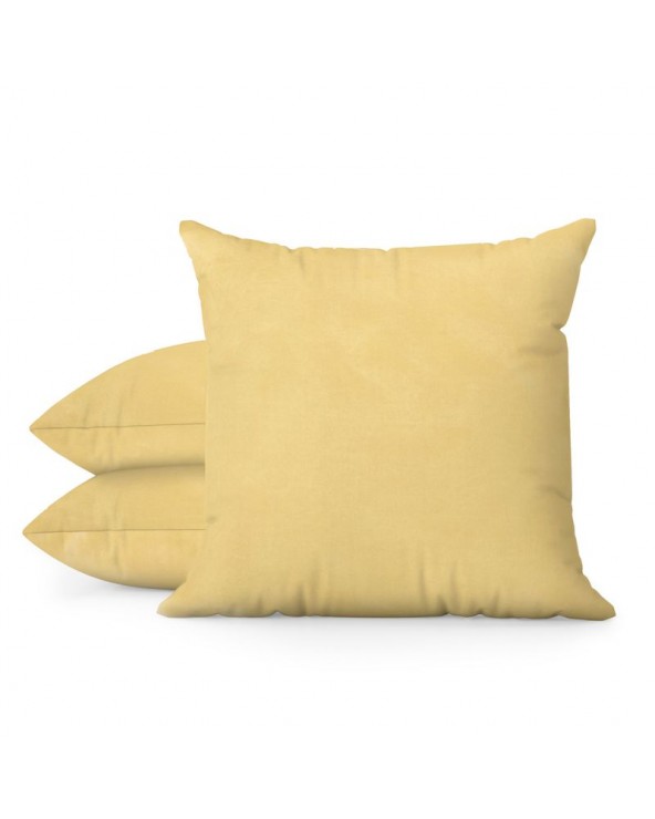 Poszewka satyna bawełniana 40x40 Nova musztardowa