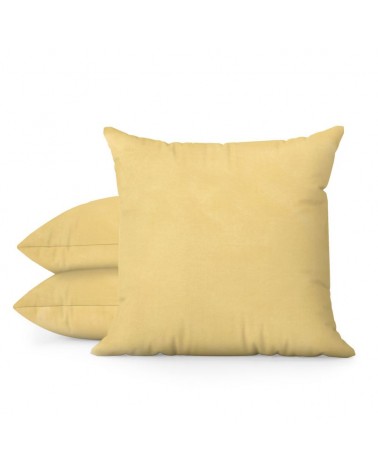 Poszewka satyna bawełniana 40x40 Nova musztardowa