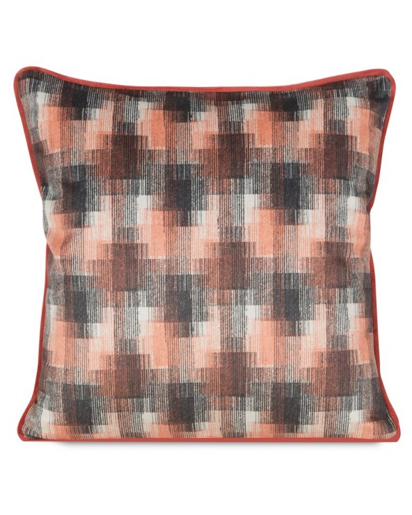 Poszewka velvet 45x45 Babel 1 pomarańczowa