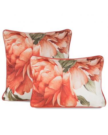 Poszewka velvet 45x45 Babel 1 pomarańczowa