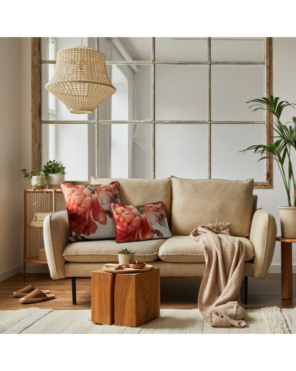 Poszewka velvet 45x45 Babel 1 pomarańczowa