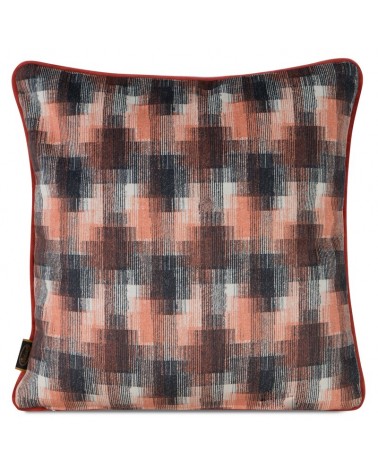 Poszewka velvet 45x45 Babel 2 ciemnoróżowa 