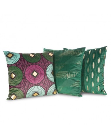 Poszewka velvet 45x45 Blink 4B ciemnozielona 