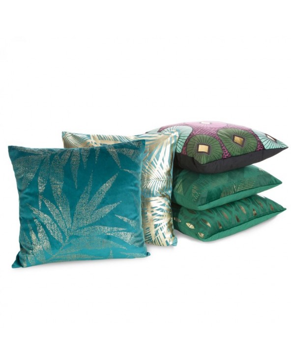 Poszewka velvet 45x45 Blink 4B ciemnozielona 