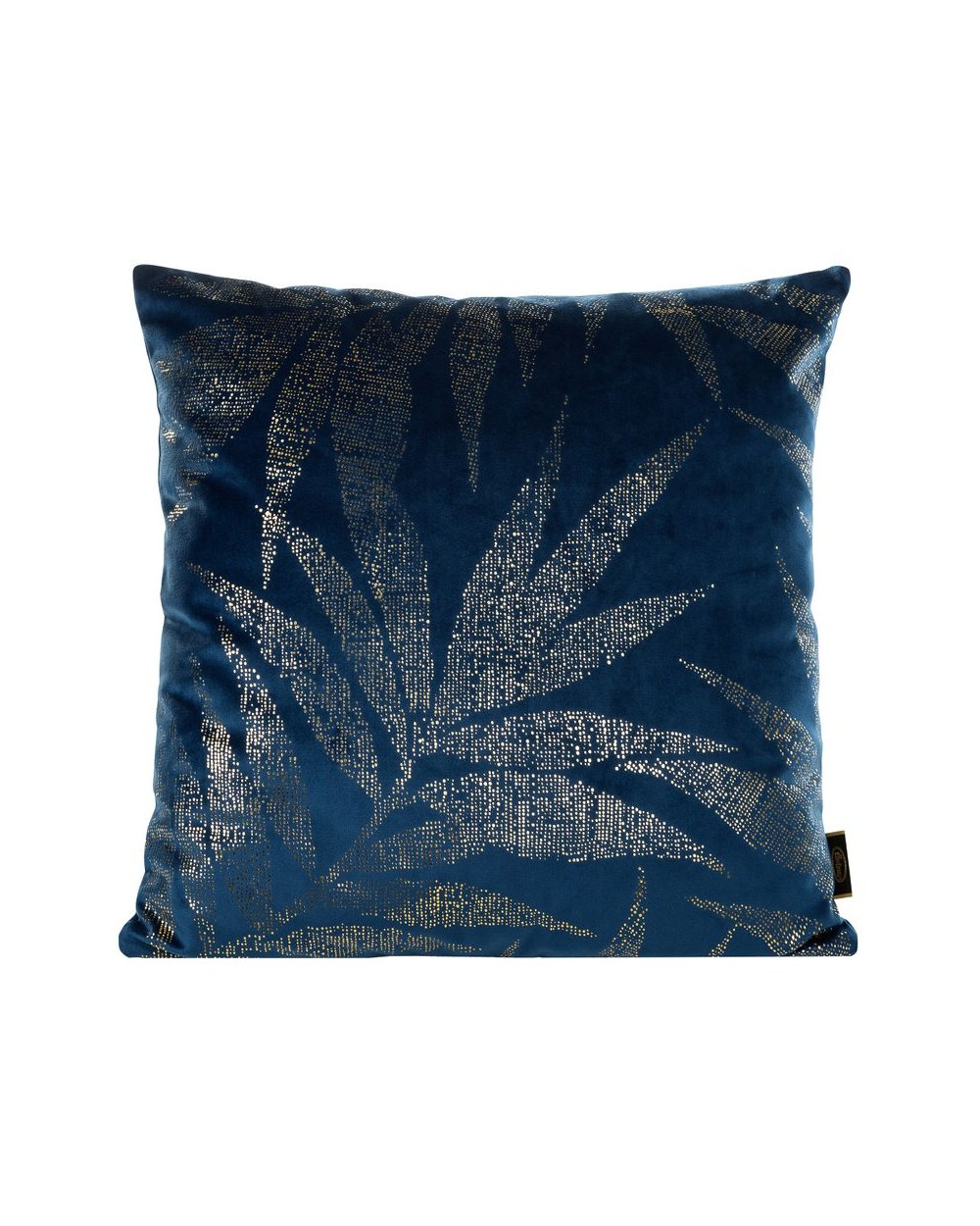 Poszewka velvet 45x45 Blink 9D granatowa/złota
