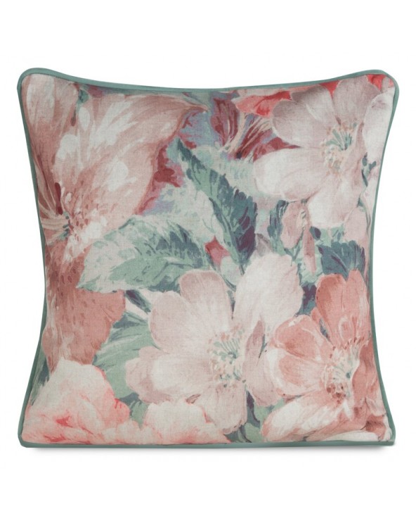 Poszewka velvet 45x45 Love ciemnoróżowa 