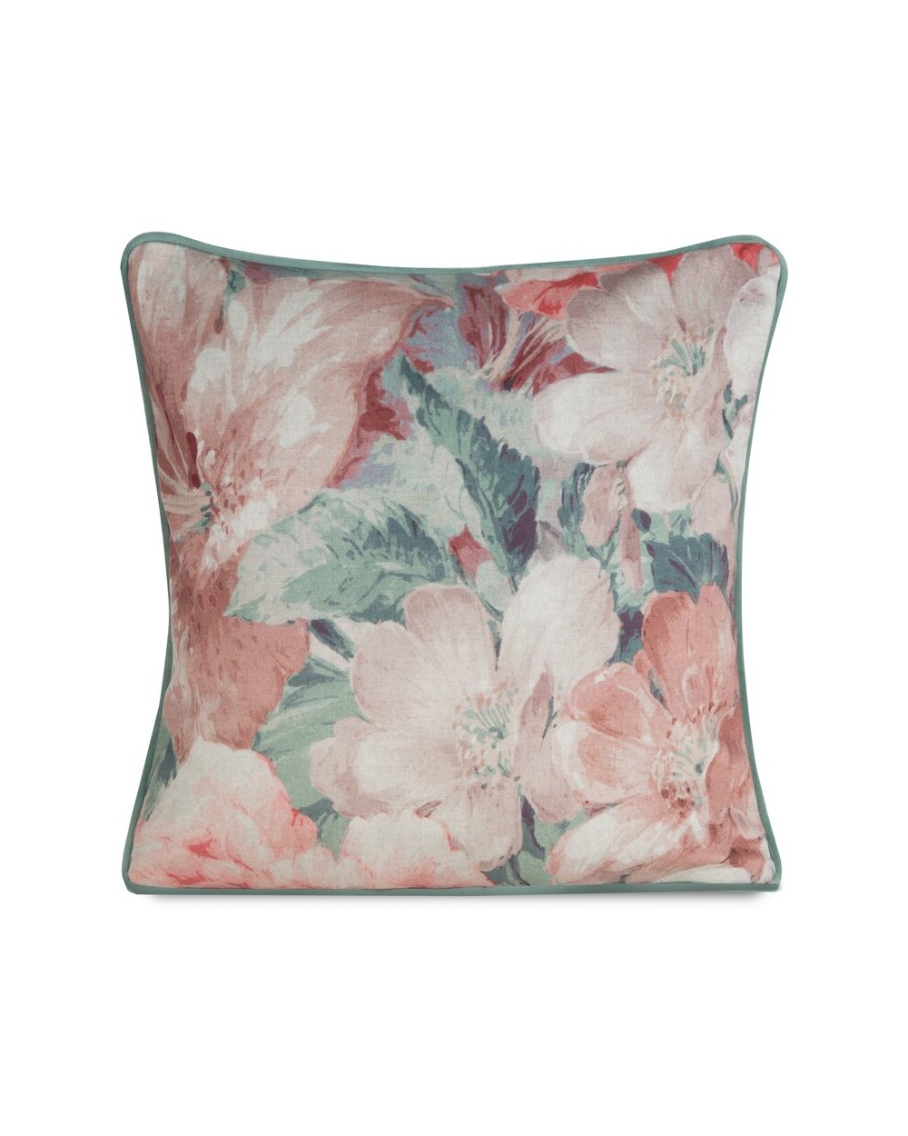 Poszewka velvet 45x45 Love ciemnoróżowa 