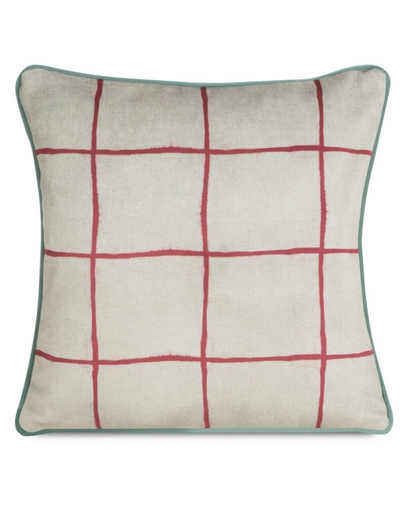 Poszewka velvet 45x45 Love ciemnoróżowa 