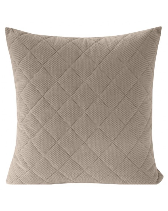 Poszewka velvet 40x40 Milo beżowa