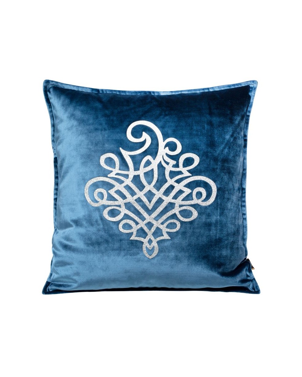 Poszewka velvet 45x45 Royal 3 niebieska