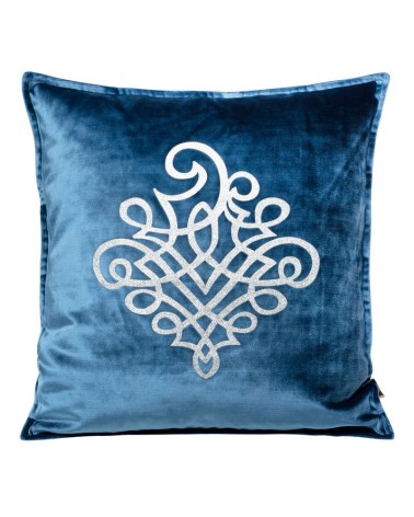 Poszewka velvet 45x45 Royal 3 niebieska