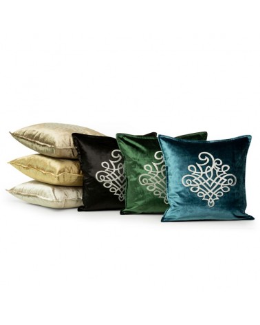 Poszewka velvet 45x45 Royal 3 niebieska