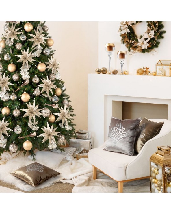 Poszewka velvet 45x45 Royal 3 niebieska