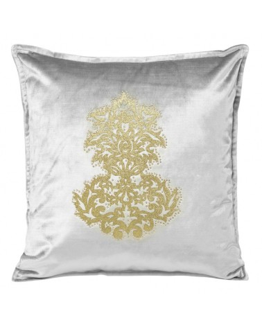 Poszewka velvet 45x45 Royal 4 srebrna