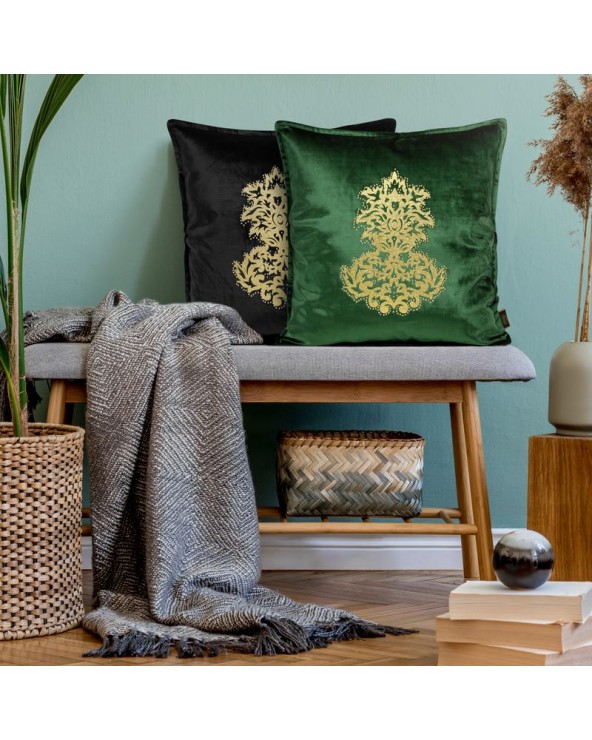 Poszewka velvet 45x45 Royal 4 srebrna