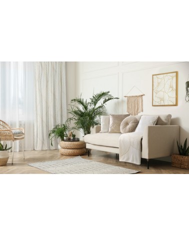 Poduszka okrągła Velvet 40 ciemnozielona