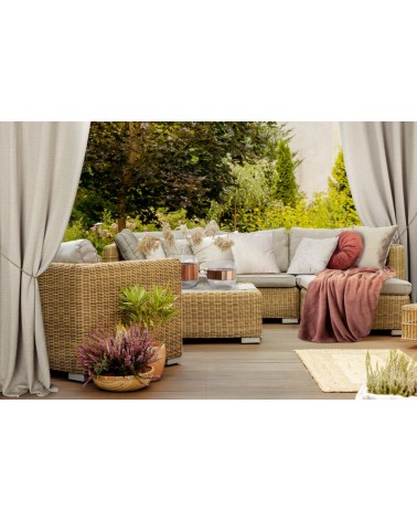 Poduszka okrągła Velvet 40 ciemnozielona