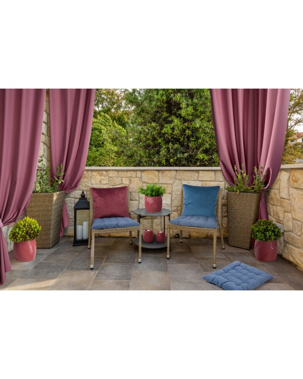 Poszewka velvet 45x45 Velvet 56 niebieska