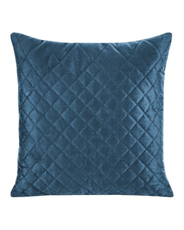 Poszewka velvet 40x40 Luiz 3 granatowa