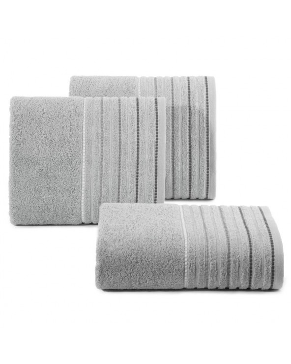 Ręcznik bawełna 50x90 Iza stalowy