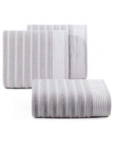 Ręcznik bawełna 50x90 Leo srebrny