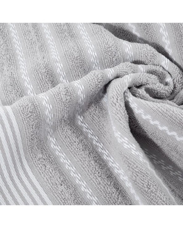 Ręcznik bawełna 50x90 Leo srebrny