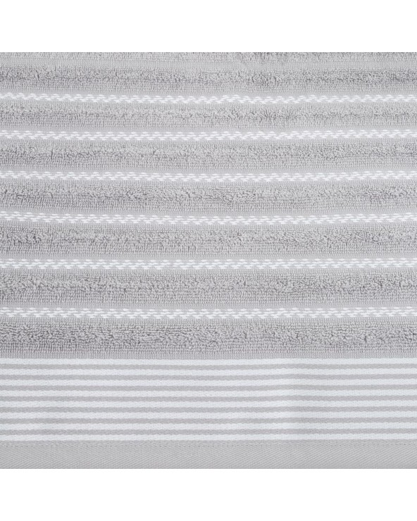 Ręcznik bawełna 70x140 Leo srebrny