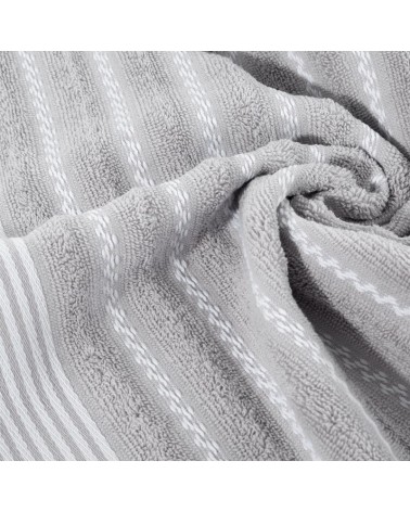 Ręcznik bawełna 70x140 Leo srebrny