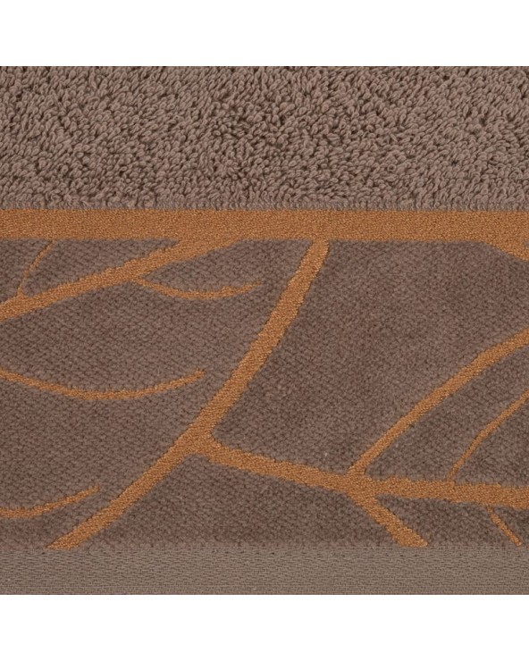 Ręcznik bawełna 50x90 Alisma 2 brązowy