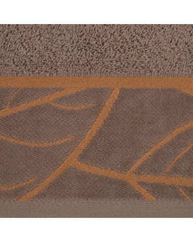 Ręcznik bawełna 50x90 Alisma 2 brązowy