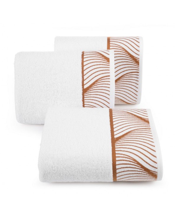 Ręcznik bawełna 70x140 Blanca 3 biały