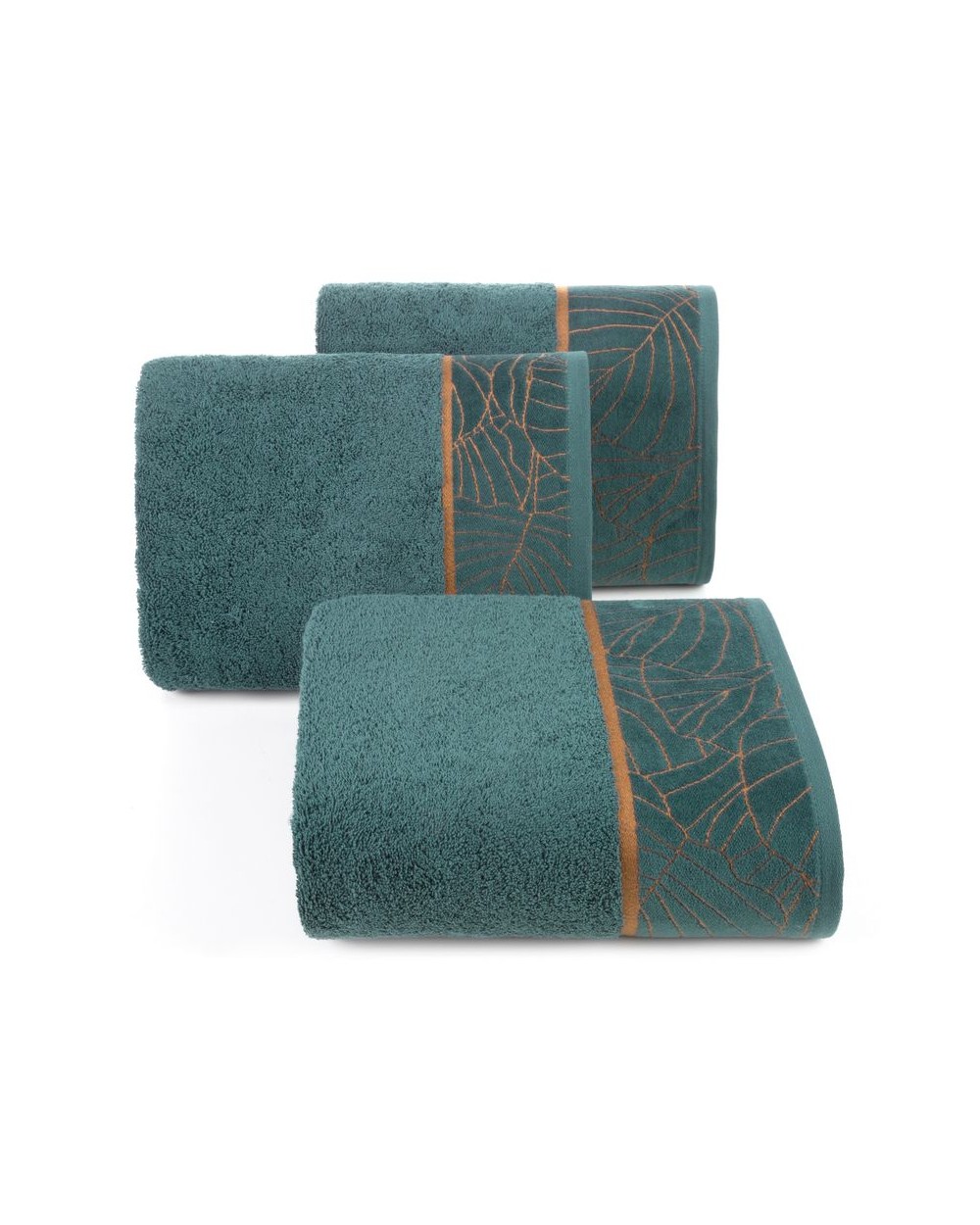 Ręcznik bawełna 50x90 Lili 2 ciemnoturkusowy