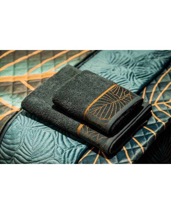 Ręcznik bawełna 50x90 Lili 2 ciemnoturkusowy