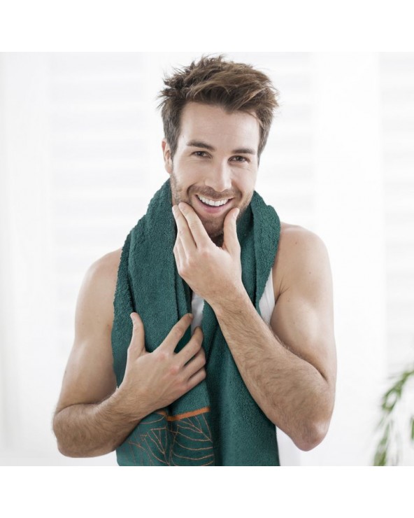 Ręcznik bawełna 50x90 Lili 2 ciemnoturkusowy