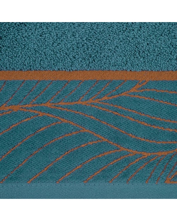 Ręcznik bawełna 50x90 Lotos 4 turkusowy